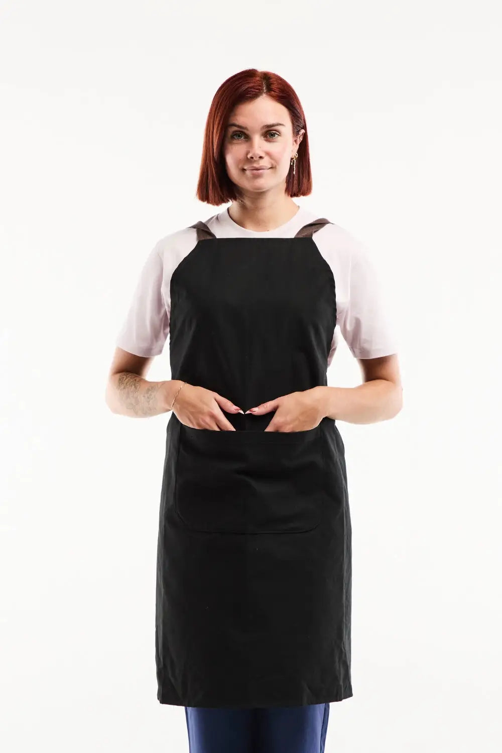 Tablier de cuisine Heavy coton 100% coton Bio - Noir