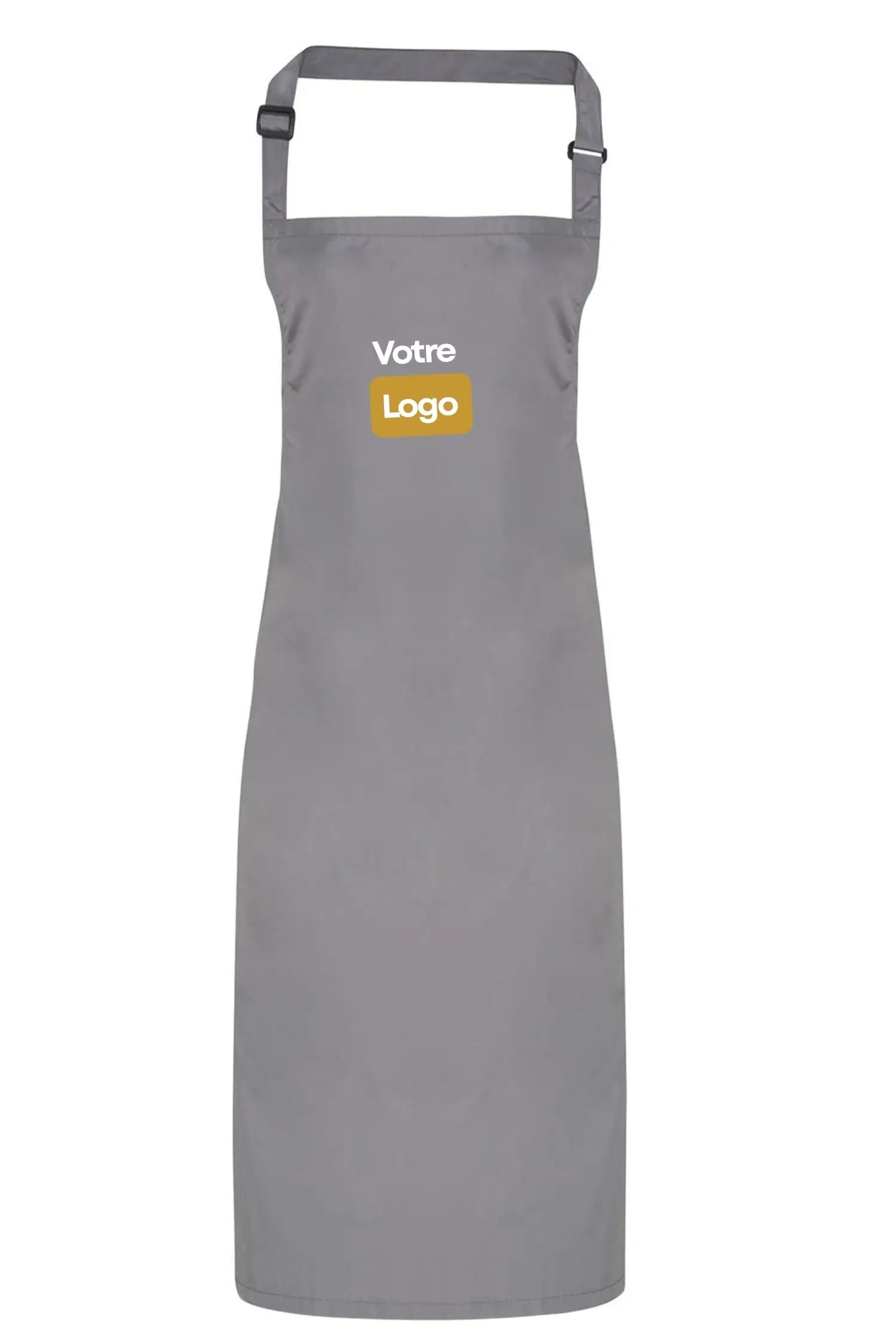 Tablier de cuisine imperméable personnalisé à bavette