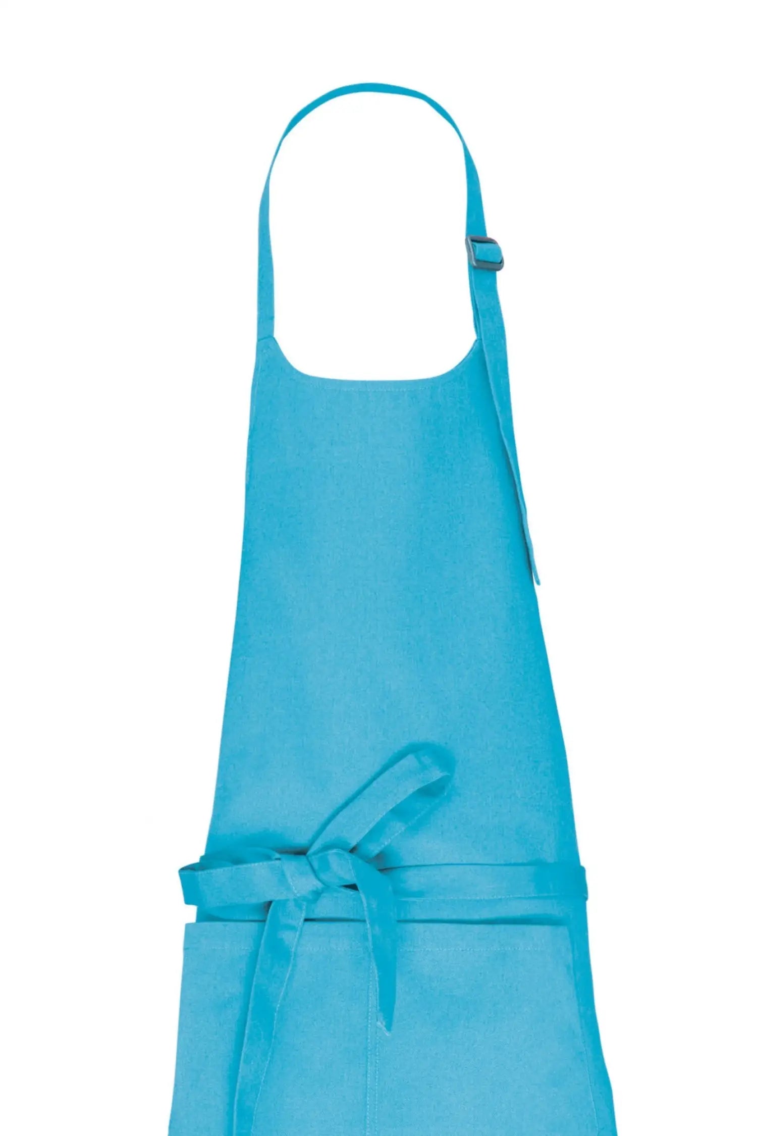Tablier de cuisine ’L’indispensable’ Personnalisable - Bleu turquoise