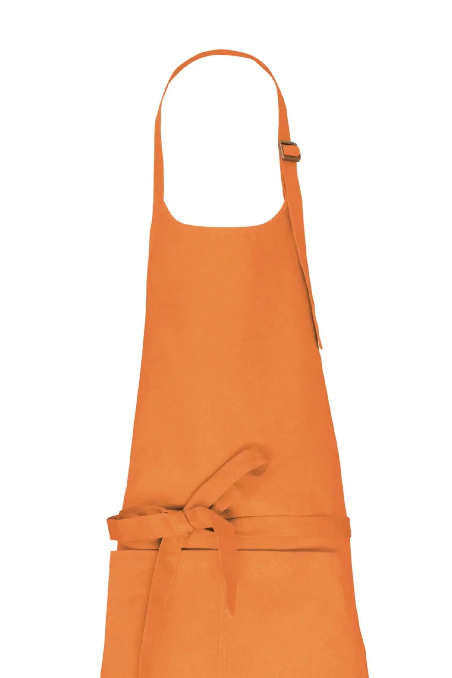Tablier de cuisine ’L’indispensable’ Personnalisable - Orange Clair