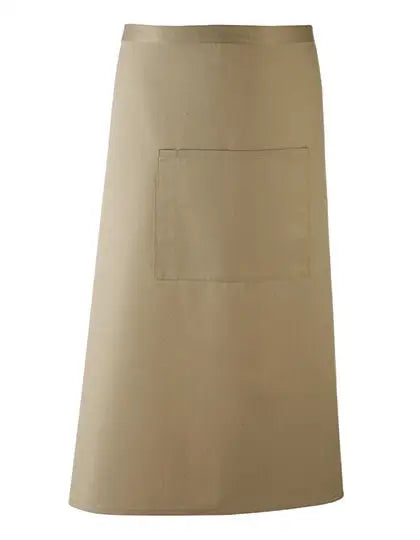 Tablier de cuisine long personnalisé - Vert Olive