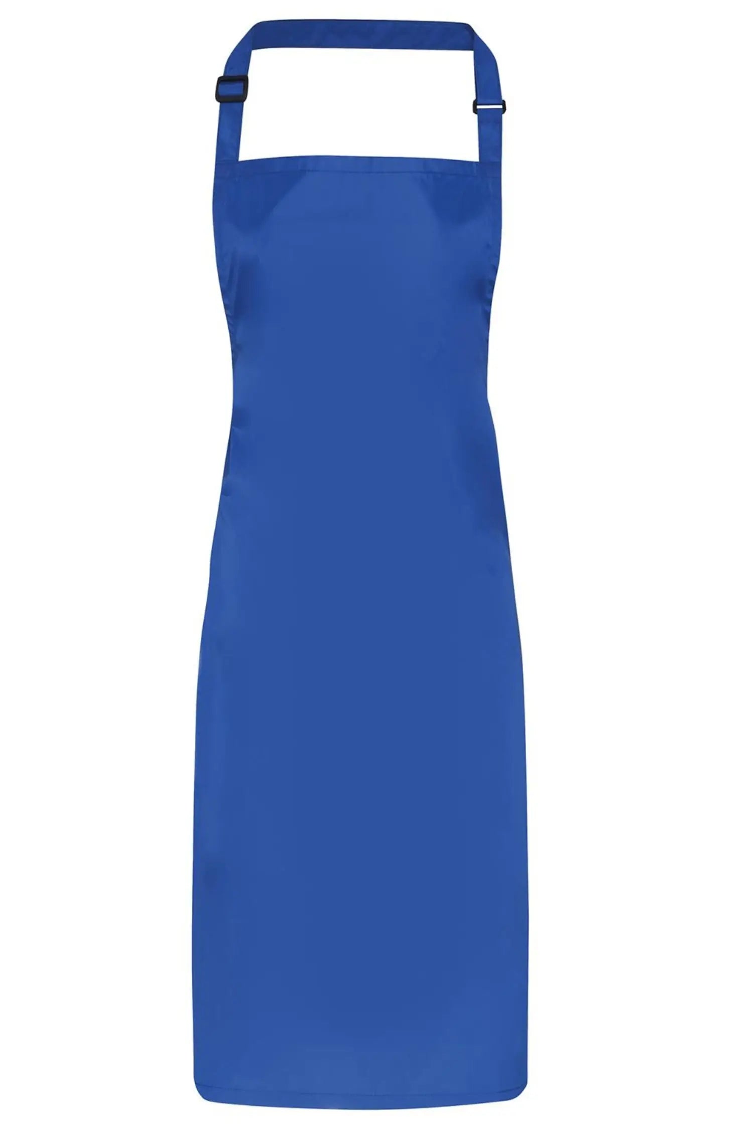 Tablier de cuisine personnalisé à bavette imperméable - Bleu roi