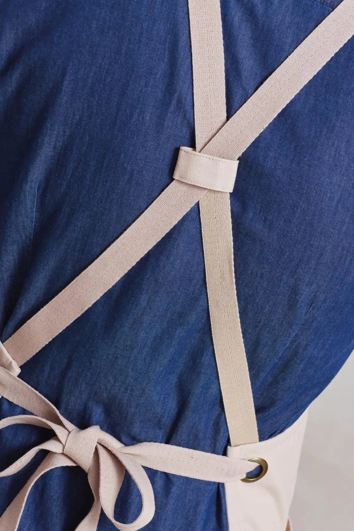 Tablier de cuisine personnalisé Bavette à Bretelles Croisées Clip’n’Clasp