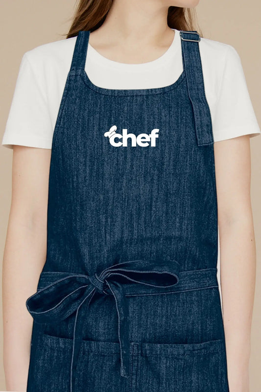 Tablier de cuisine personnalisé “Chef Prénom” imprimé