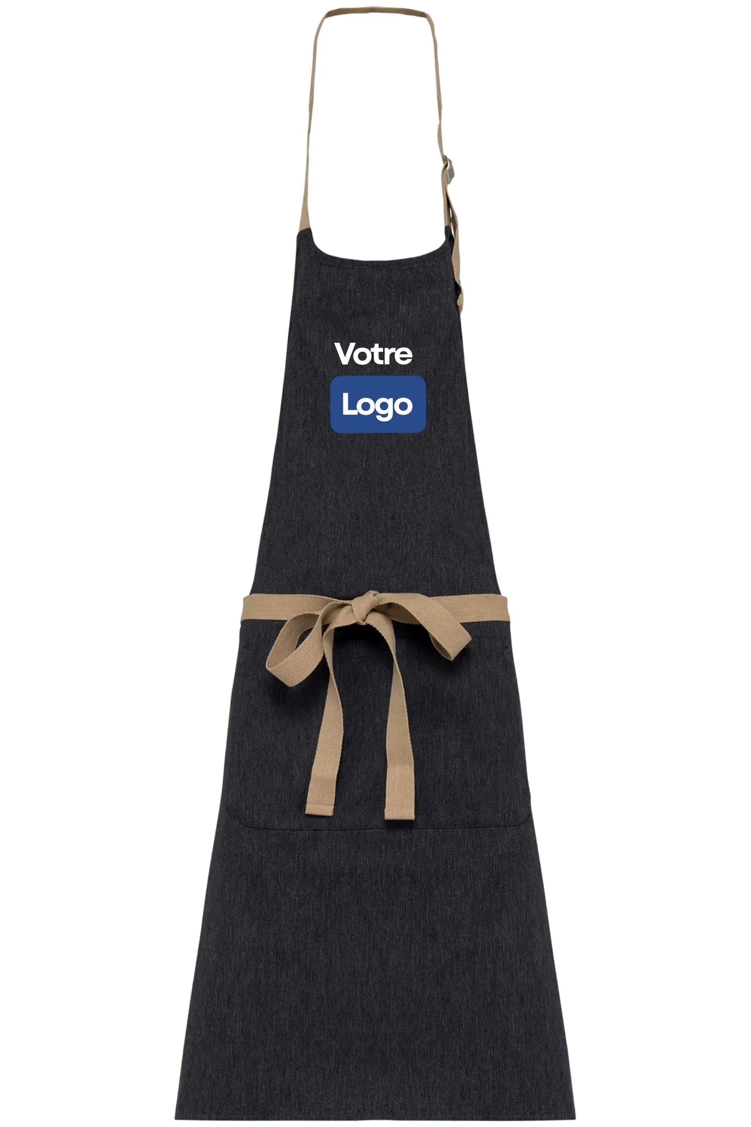 Tablier de cuisine personnalisé éco responsable - Carbone