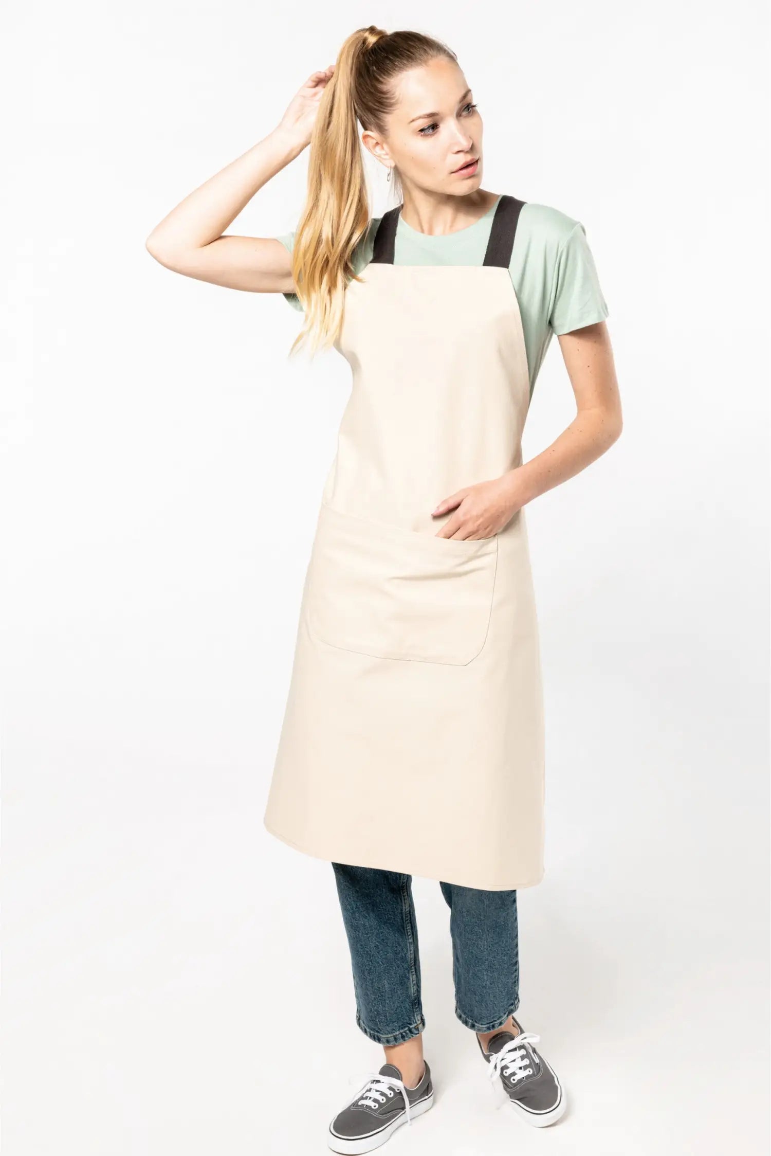 Tablier de cuisine personnalisé ’Héritage’ 100% coton Bio