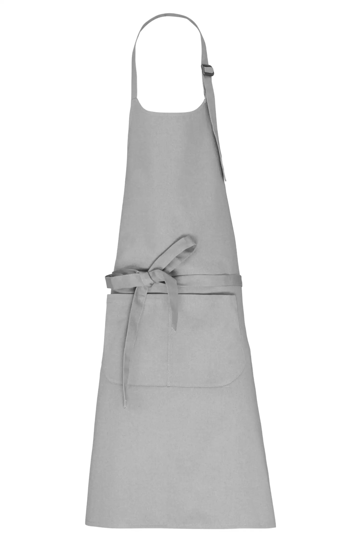 Tablier de cuisine personnalisé ’L’indispensable’ - 100% coton - Gris