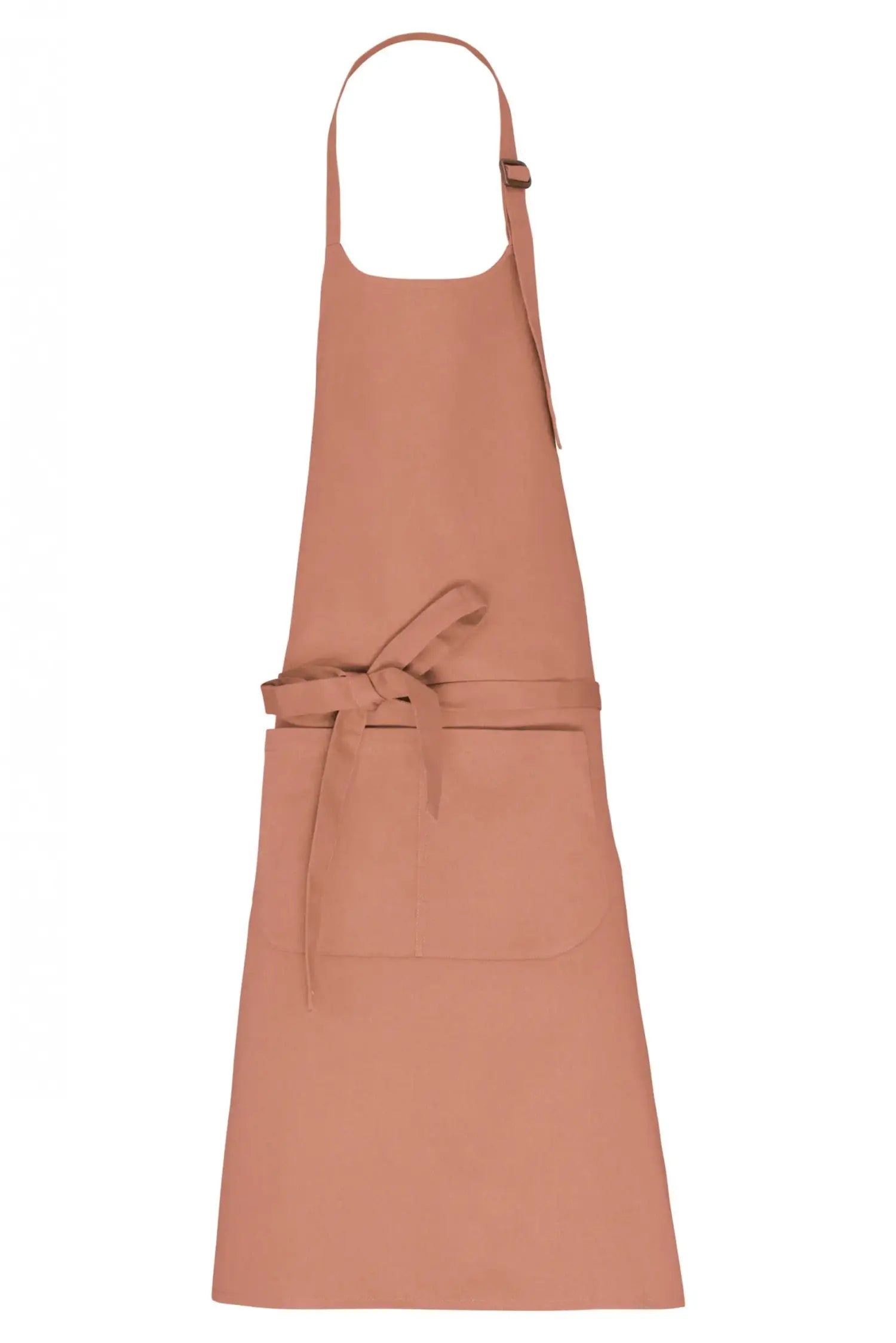 Tablier de cuisine personnalisé ’L’indispensable’ - 100% coton - Pêche