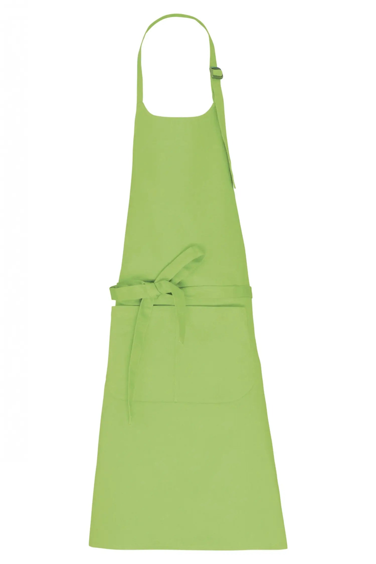 Tablier de cuisine personnalisé ’L’indispensable’ - 100% coton - Vert Citron