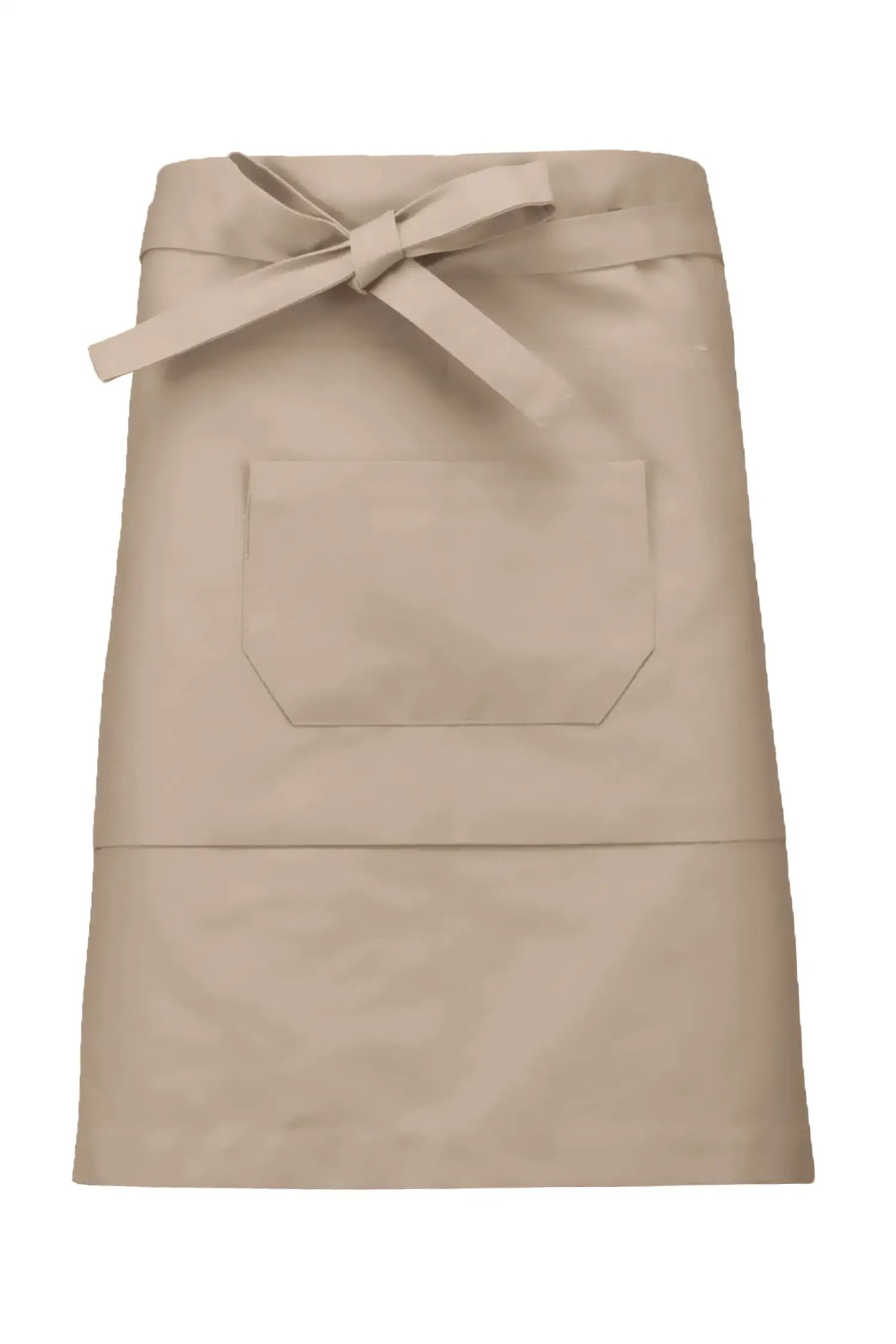 Tablier de cuisine personnalisé Mi-Long Personnalisable avec Double Poche - 100% Coton