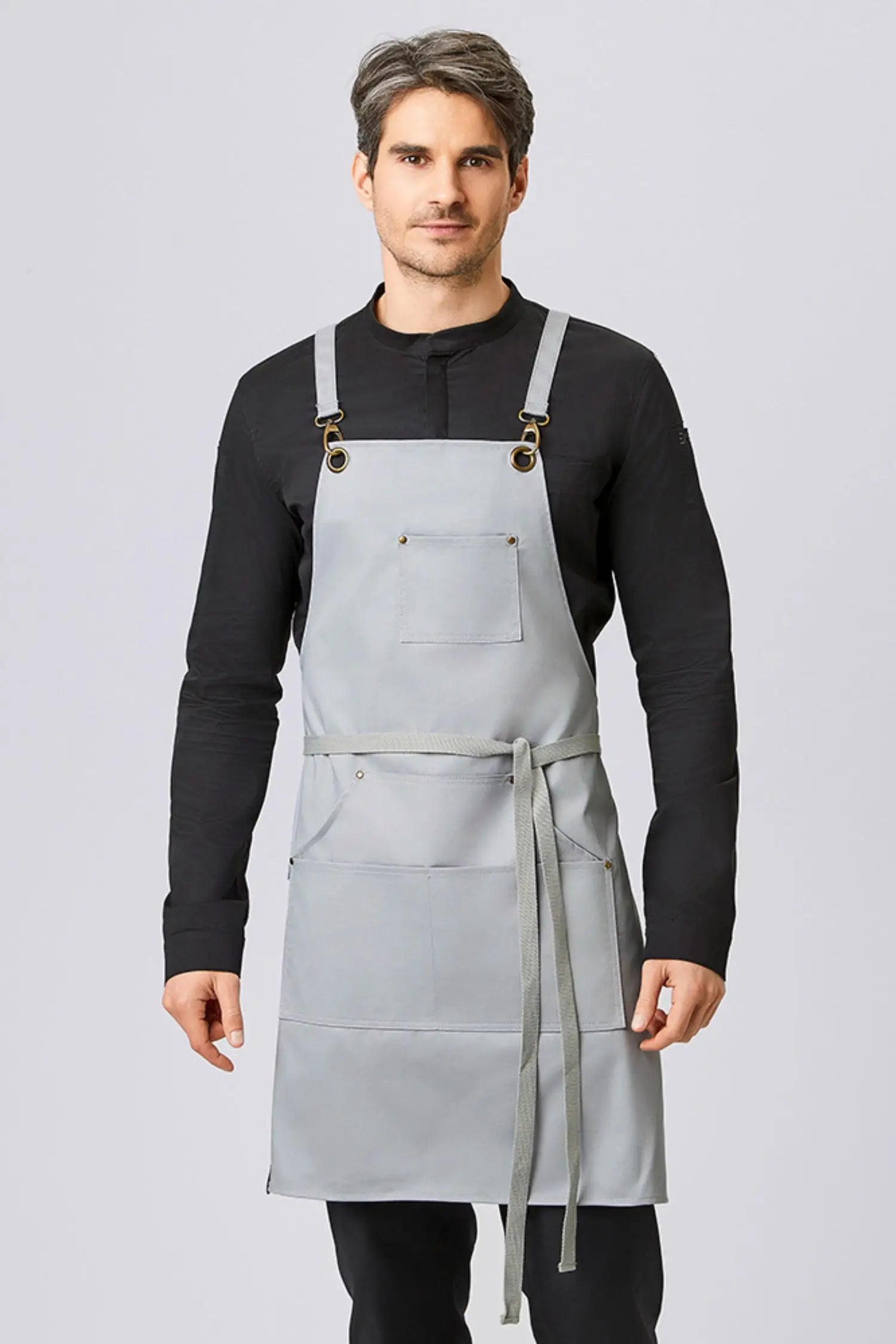 Tablier premium à Bavette - Argent