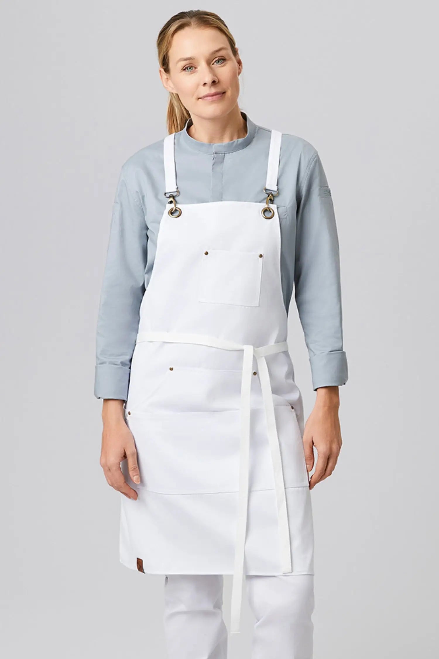 Tablier premium à Bavette - Blanc