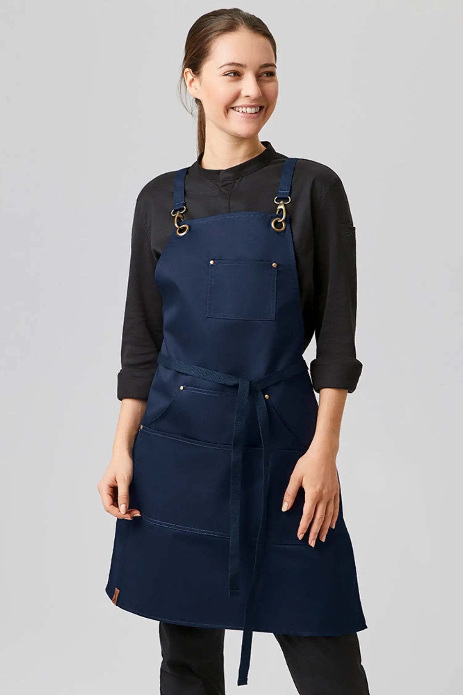 Tablier premium à Bavette - Bleu Marine