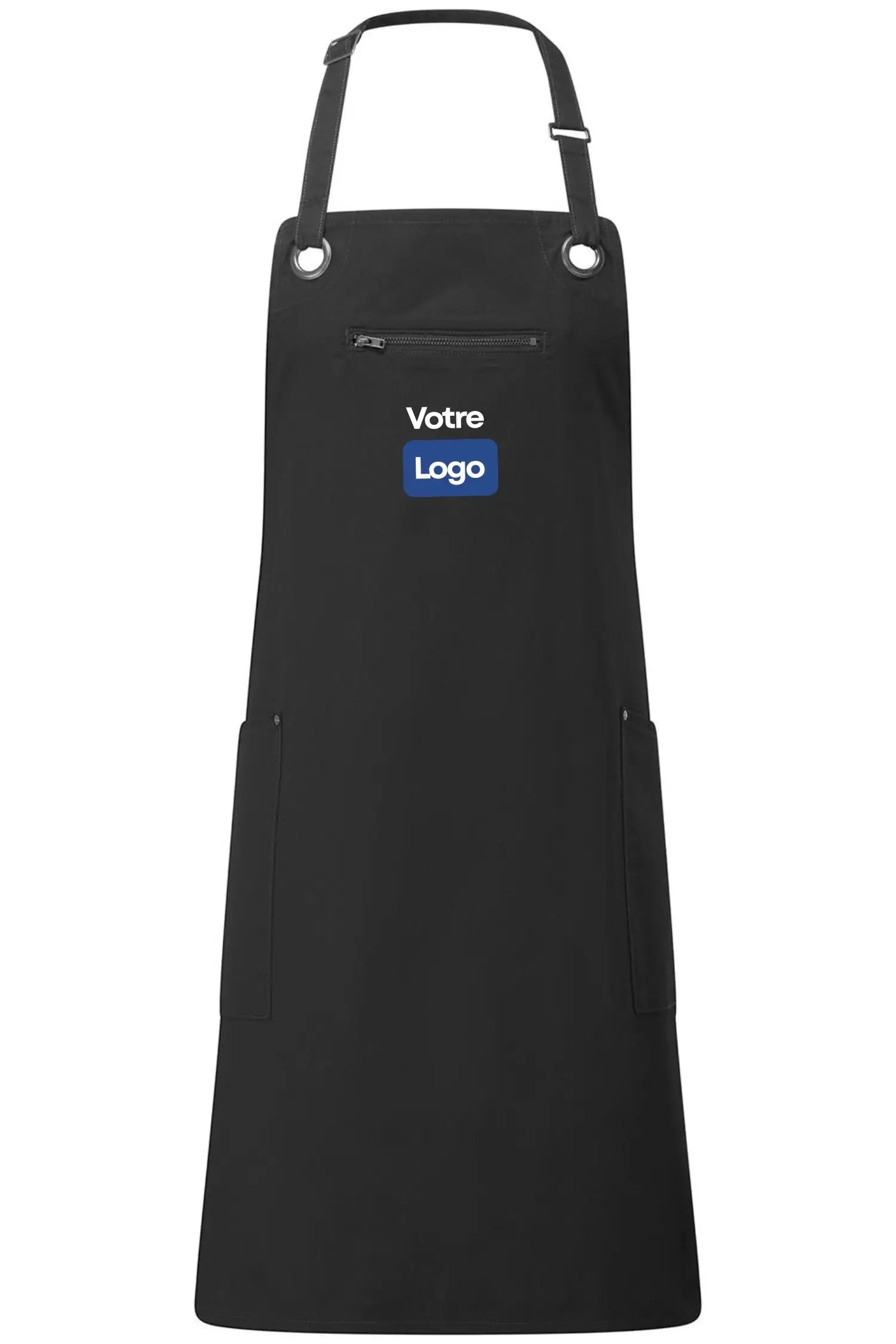 Tablier professionnel personnalisé ’Barley’ - Noir