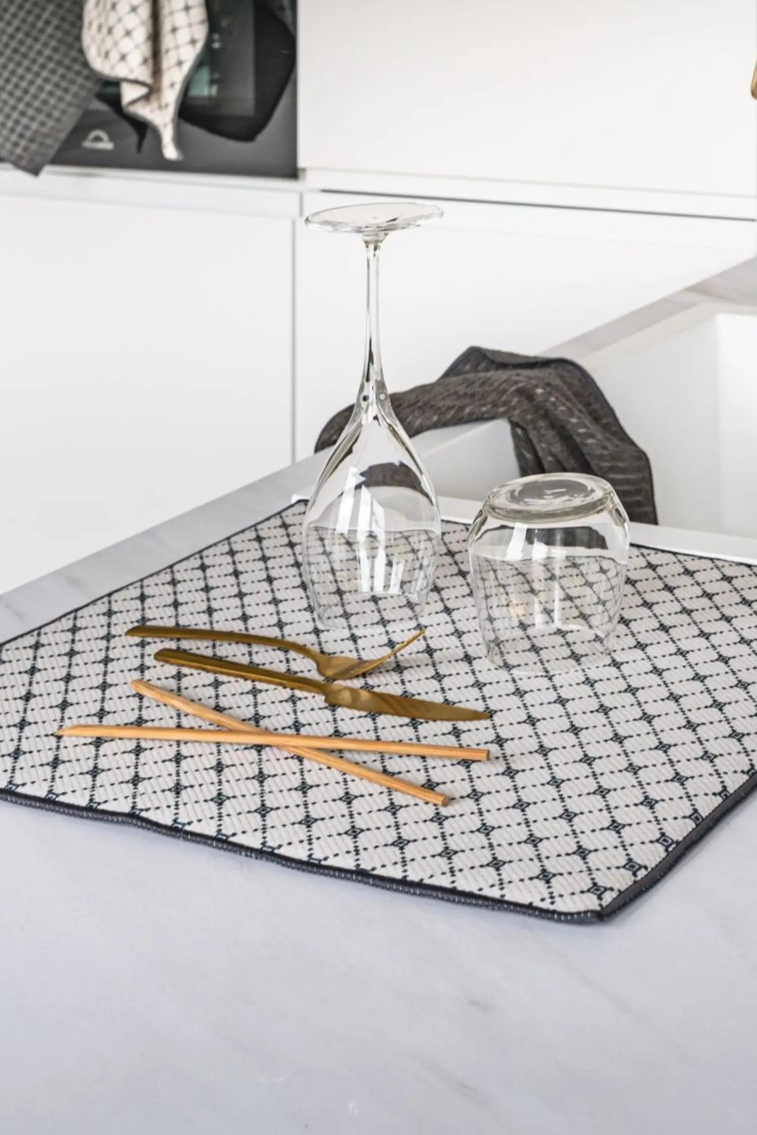Tapis Égouttoir ESSENTIALS - Microfibre - 40x48 cm