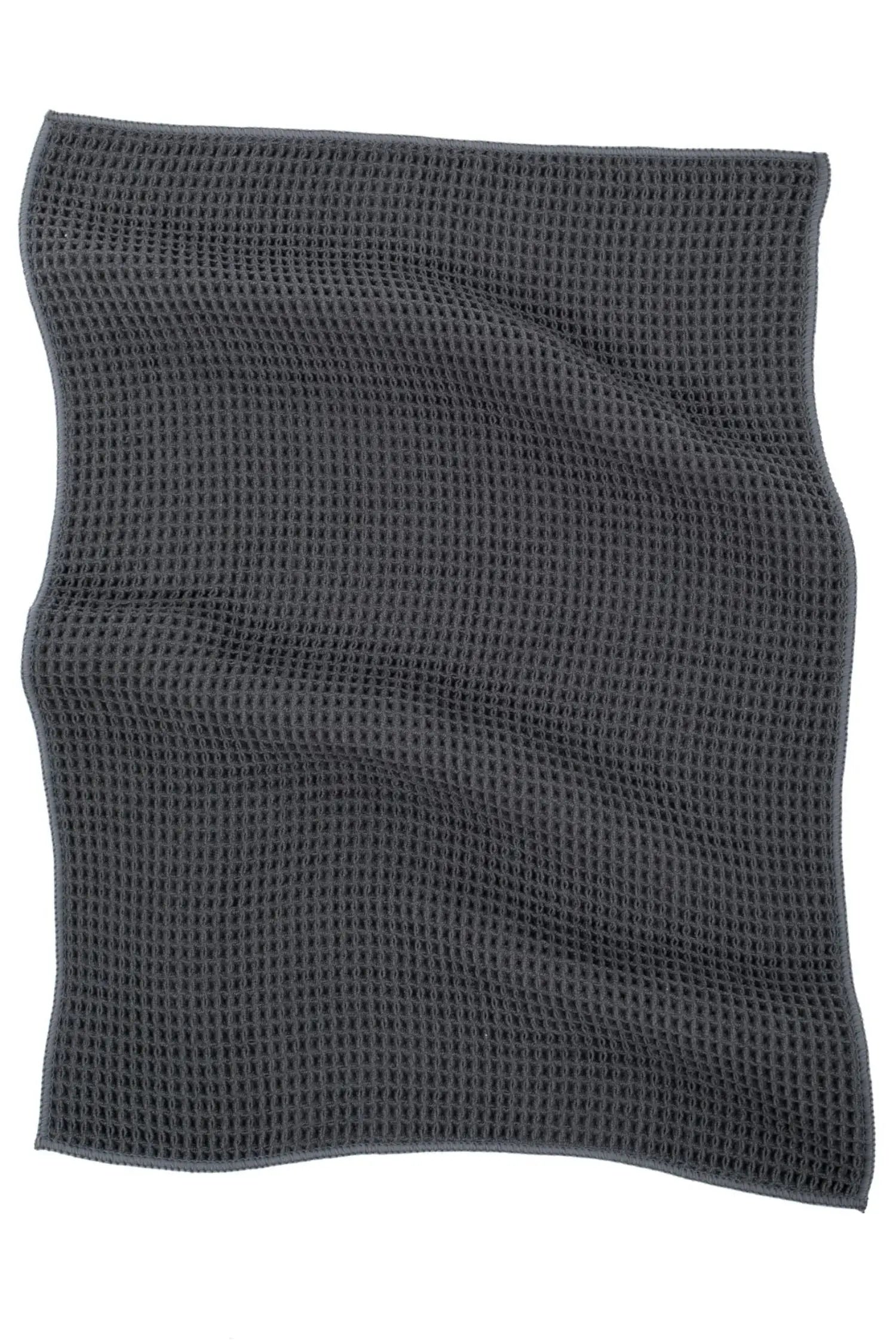 Torchon ESSENTIAL - Microfibre - Set de 2 - 40x60 cm - Noir