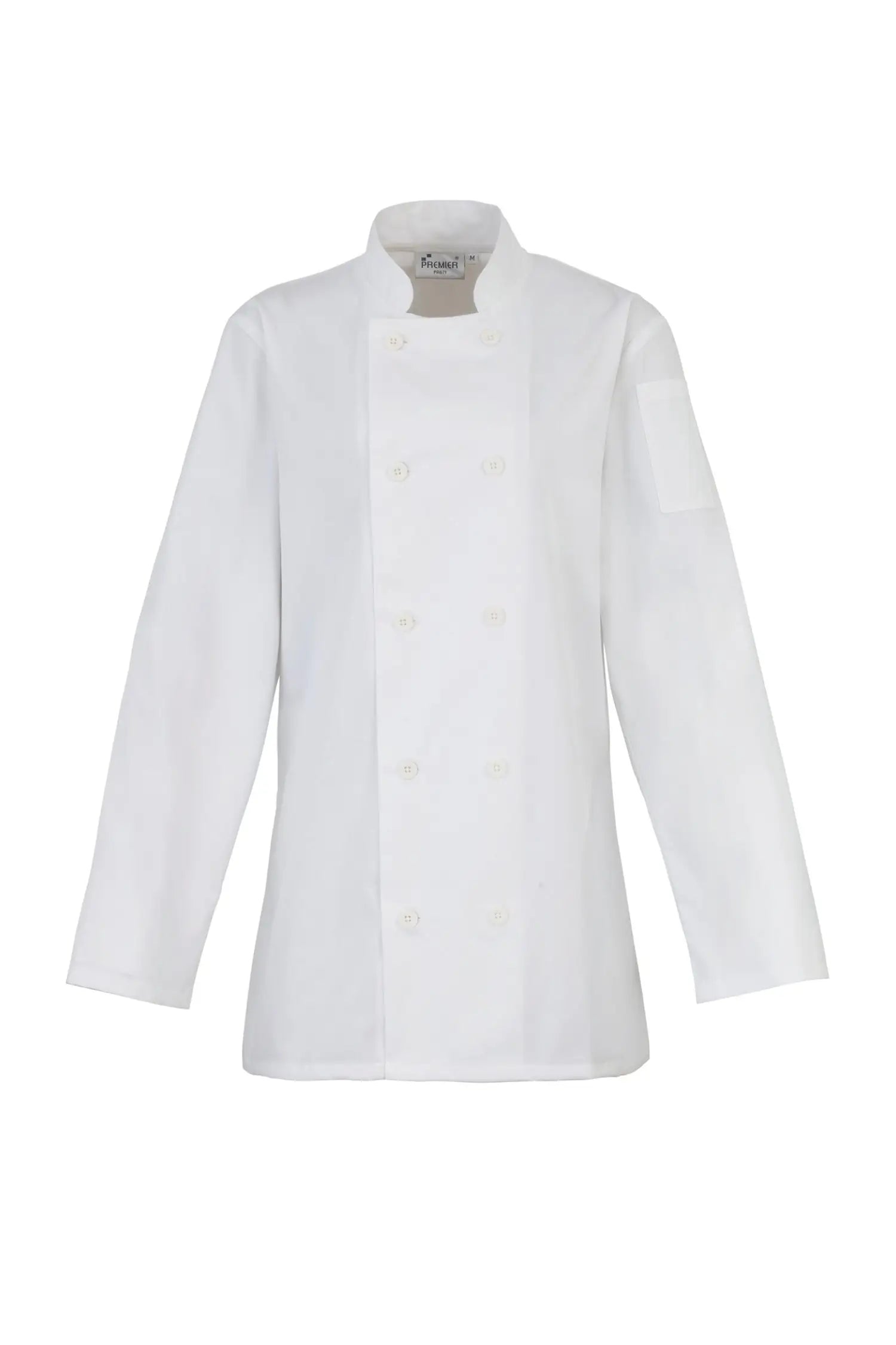 Veste de cuisine à manches longues pour femme