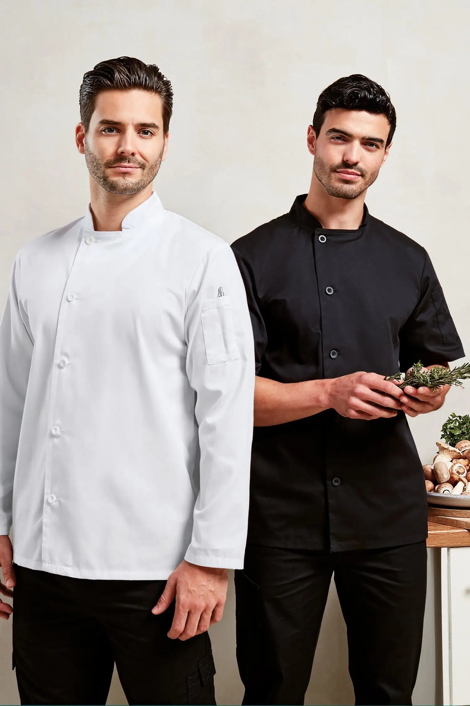 Veste de cuisine manches courtes ’Essential’ (XS-4XL)