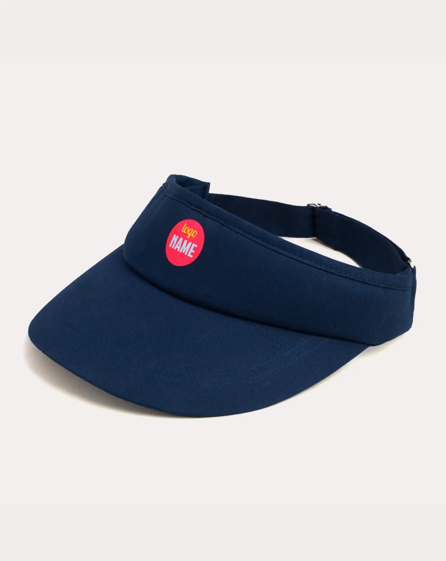 Visière personnalisable (minimum 10) Bleu marine - Bleu marine