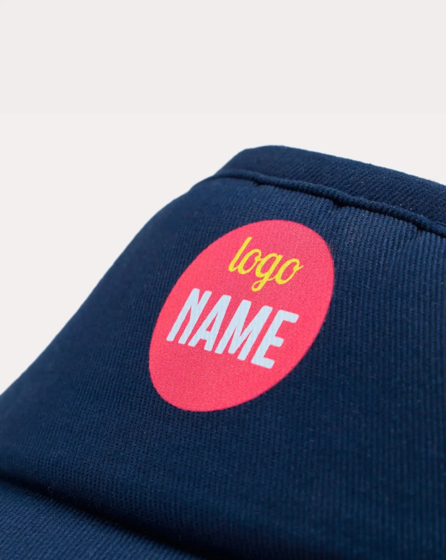 Visière personnalisable (minimum 10) Bleu marine - Bleu marine